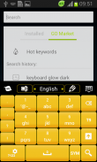 Yellow Keyboard screenshot 4