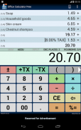 Office Calculator Free screenshot 2
