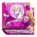 Unicorn Diary (with lock - password) Icon