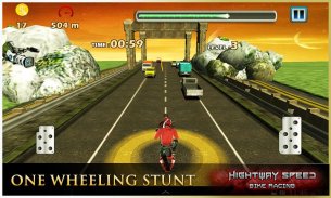 Highway Speed ​​Motorbike Racer: Bike Racing Games screenshot 6