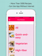 Soup Recipes - Offline Best Soup Recipes screenshot 1