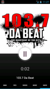 103.7 Da Beat screenshot 1