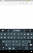 Russian Language - GO Keyboard screenshot 6