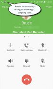 आटोमेटिक कॉल रिकॉर्डरCherinbo:सभी कॉल रिकॉर्ड करें screenshot 0