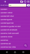 English Hungarian Dictionary screenshot 2