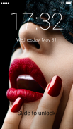 Lips Lock Screen screenshot 2