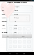 Calories Burned Calculator screenshot 9