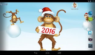 Year of the Monkey Free LWP screenshot 4