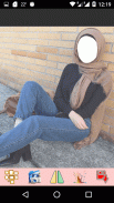 Innovative Hijab with Jeans screenshot 0