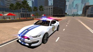 Mustang Police Car Driving Game 2021 screenshot 2