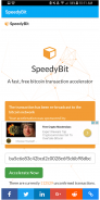 Bitcoin Transaction Accelerator screenshot 0