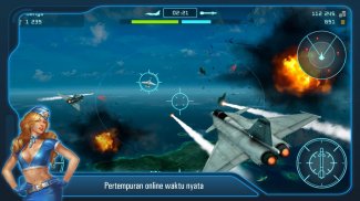 Battle of Warplanes: Simulator penerbangan pesawat screenshot 1