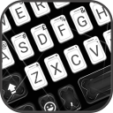 White Black Business Keyboard Theme Icon