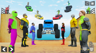 SuperHero Car Stunt: Car Games screenshot 0