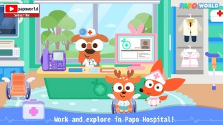 Papo Town: Hospital screenshot 11