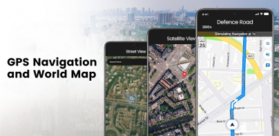 Satellite Map Live Navigation