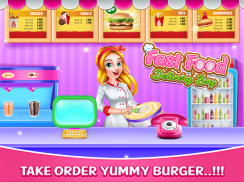 烹饪汉堡送货游戏 screenshot 2