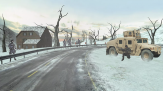 Mountain Sniper Winter Shooter screenshot 0