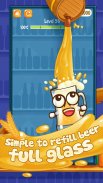 Happy Beer Glass: Pouring Water Puzzles screenshot 2