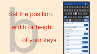 Keyboard Designer: Teclado screenshot 3