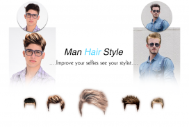 Man HairStyle Photo Editor screenshot 1