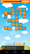 Orange Puzzle Stones Free screenshot 2