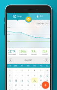 Weight tracker, BMI Calculator screenshot 0