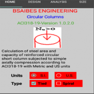 CIRCULAR COLUMNS (ACI318-19)-TRIAL screenshot 0