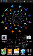 Multicolor Light Flower LWP screenshot 1