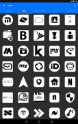White and Black Icon Pack ✨Free✨ screenshot 4