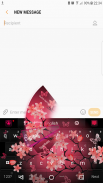 Cherry Blossom Keyboard screenshot 3