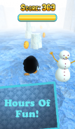 penguen çalıştırın 3D HD screenshot 4