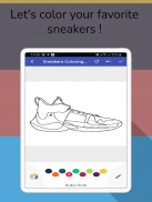 Sneakers Art Coloring Book screenshot 6