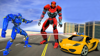 Car Transform Jet Robot Games screenshot 3