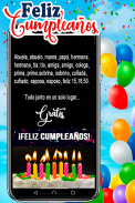 Feliz Cumpleaños screenshot 11