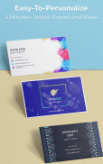 Business Card Maker, Templates screenshot 3