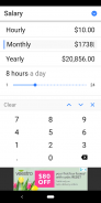 Income Calculator - Salary And Pay Rate Conversion screenshot 1