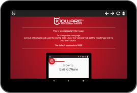 KioWare for Android Kiosk App screenshot 1