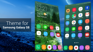 Theme for Samsung S8 Edge, Galaxy s8 launcher screenshot 6