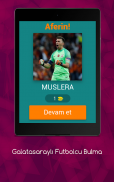 Galatasaraylı Futbolcu Bulma screenshot 5