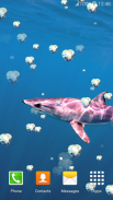 أسماك القرش خلفيات حية screenshot 6