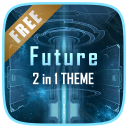 Future  Next Launcher 3D Theme Icon