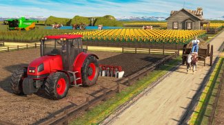 Real Tractor Farming Drive 3D screenshot 0