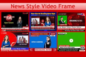 Breaking News Video Maker screenshot 4