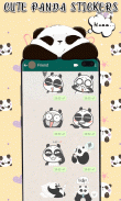 Animated Panda WhastickerApp screenshot 5