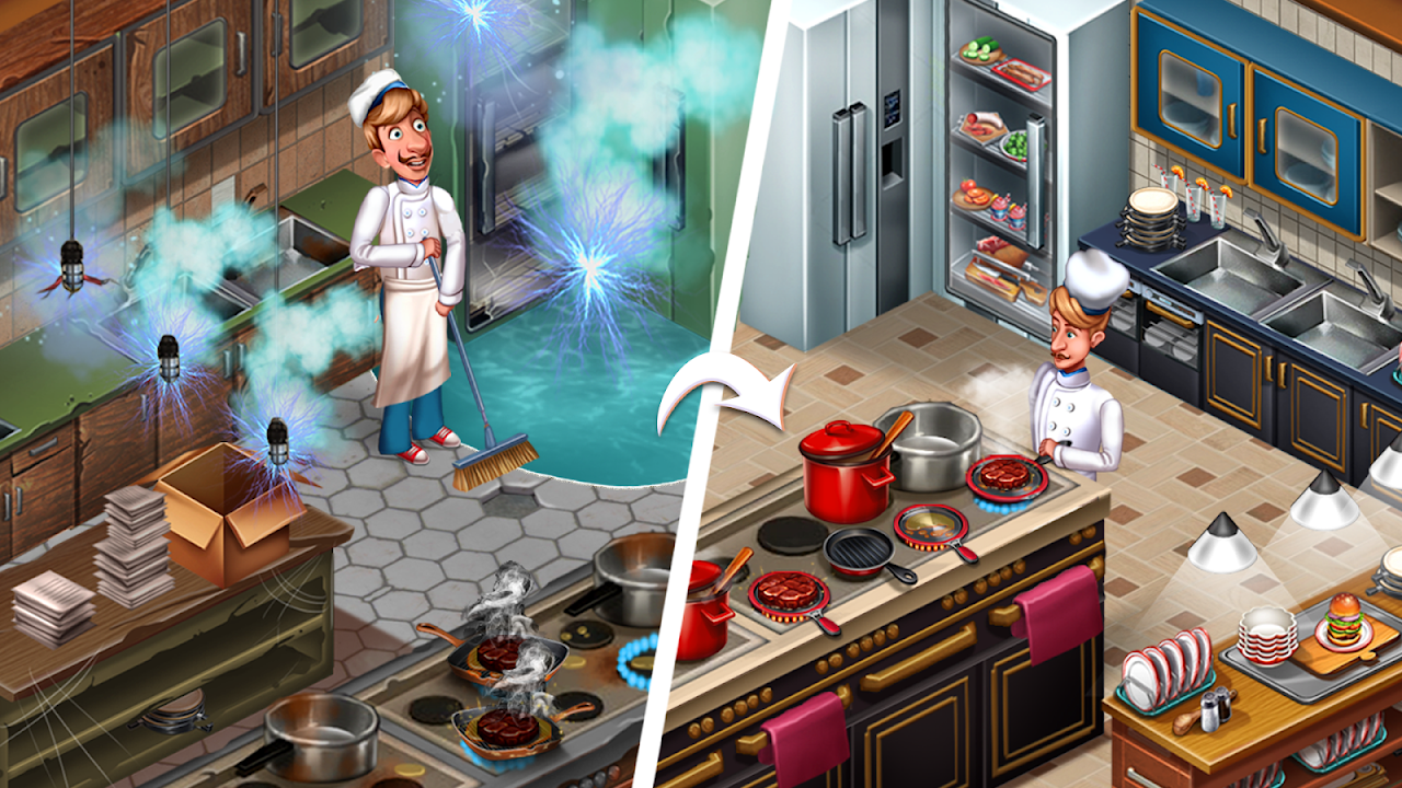 Equipe de Culinária - Jogos de Restaurantes - Baixar APK para Android