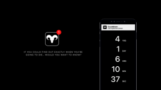 Countdown App - Death? There’s an app for that. screenshot 1