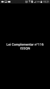 ISS - Lei Complementar nº116 - ISSQN screenshot 1