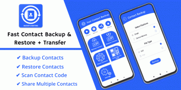 Fast Contact Backup & Restore - Contact Transfer screenshot 0