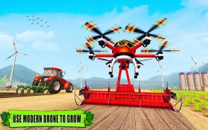 Drone Farming Tractor Games screenshot 11